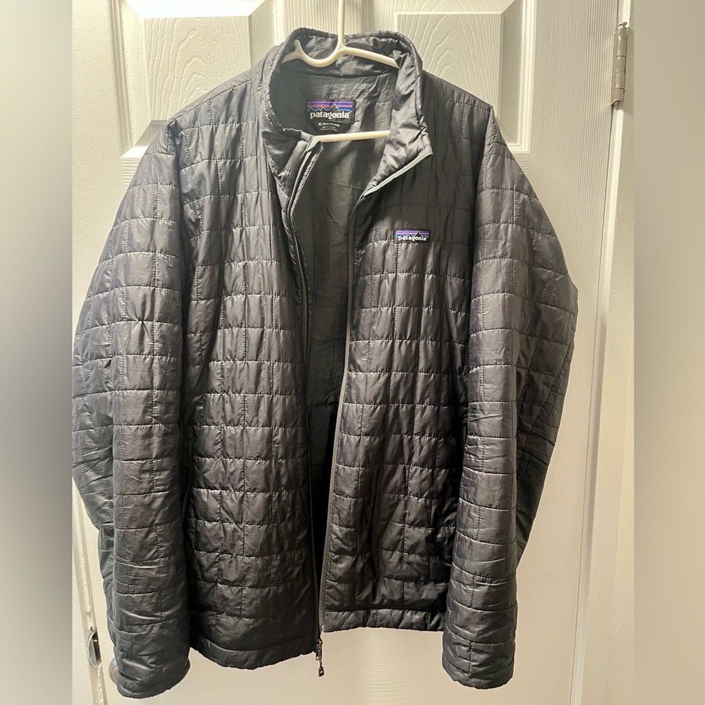 Patagonia Men's Nano Puff Forge Grey Jacket XL